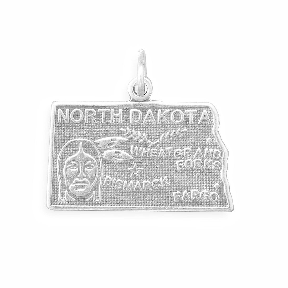 Oxidized New Mexico State Charm