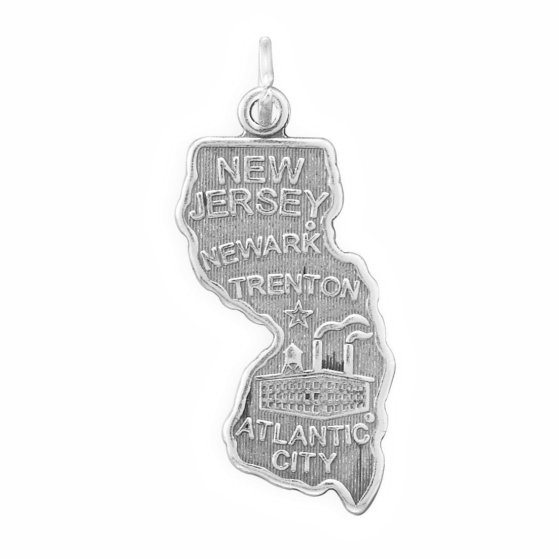 Oxidized New Mexico State Charm