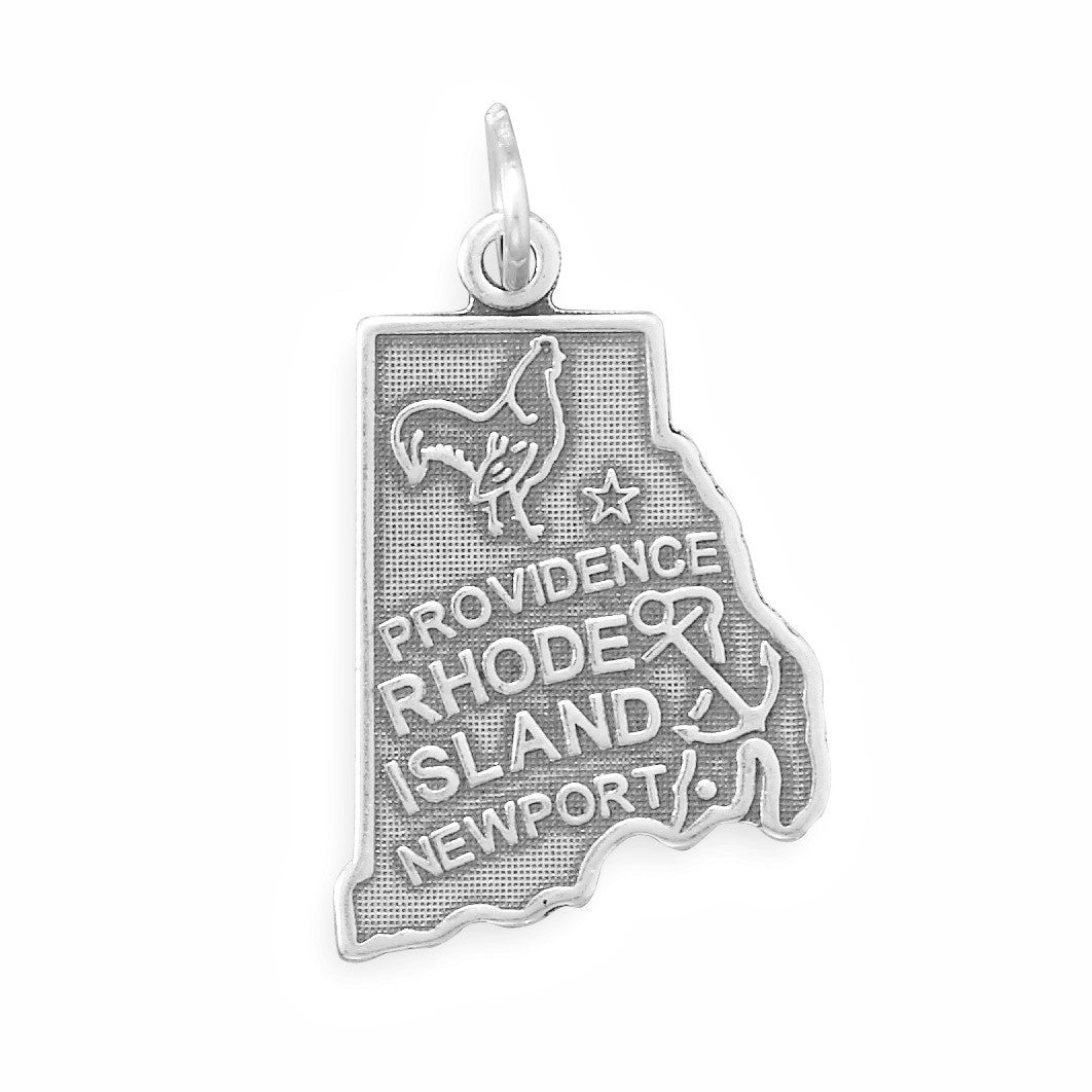 Oxidized New Mexico State Charm