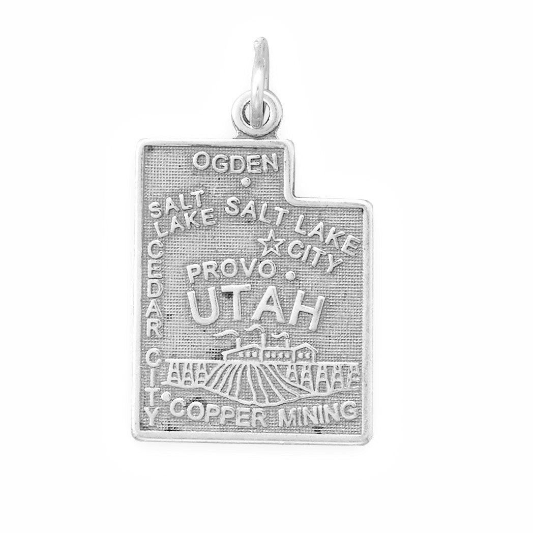 Oxidized New Mexico State Charm