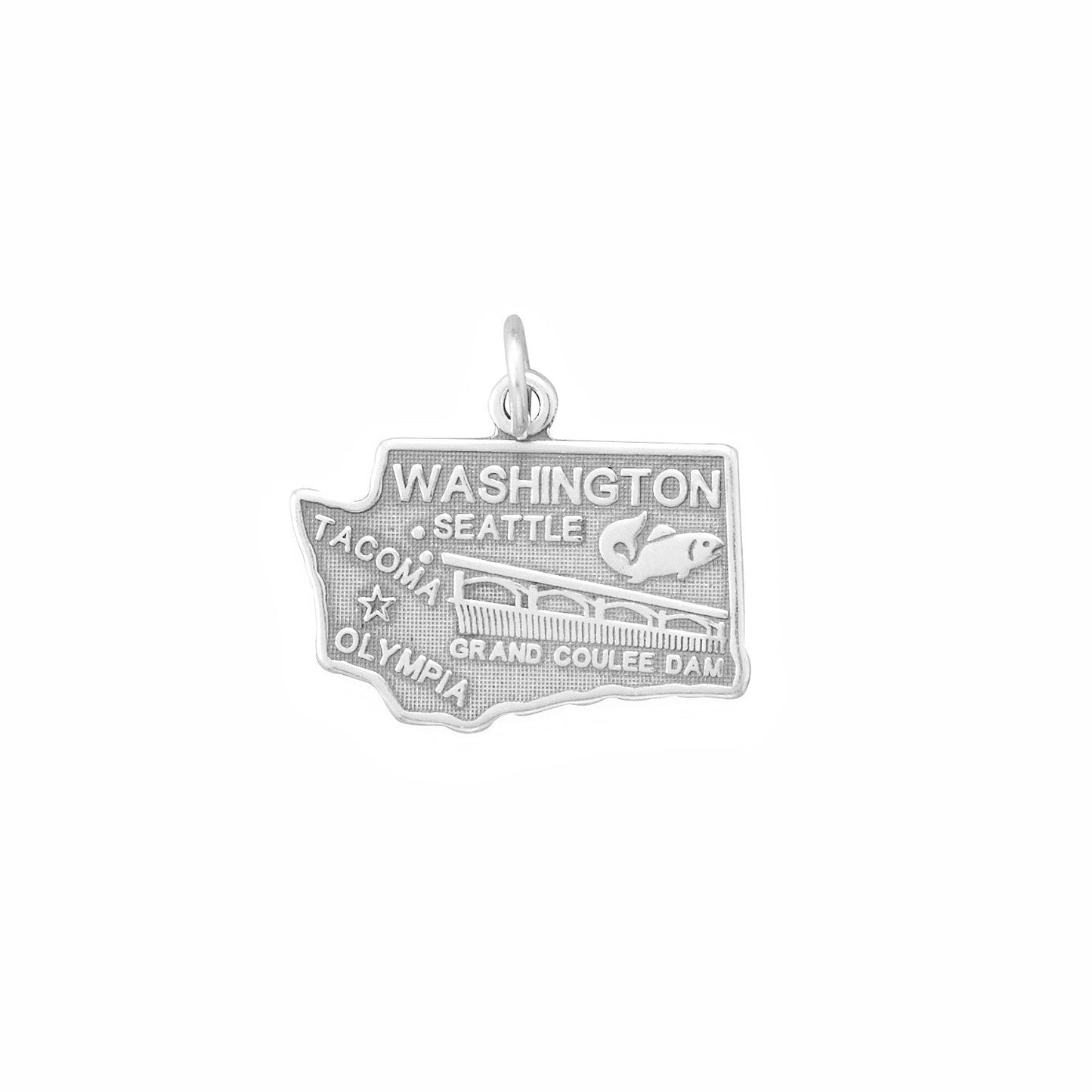 Oxidized New Mexico State Charm