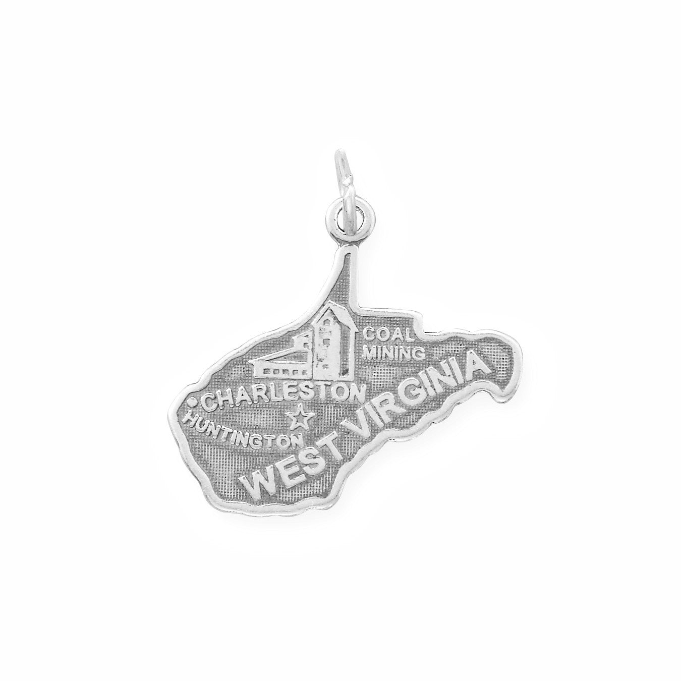 Oxidized New Mexico State Charm