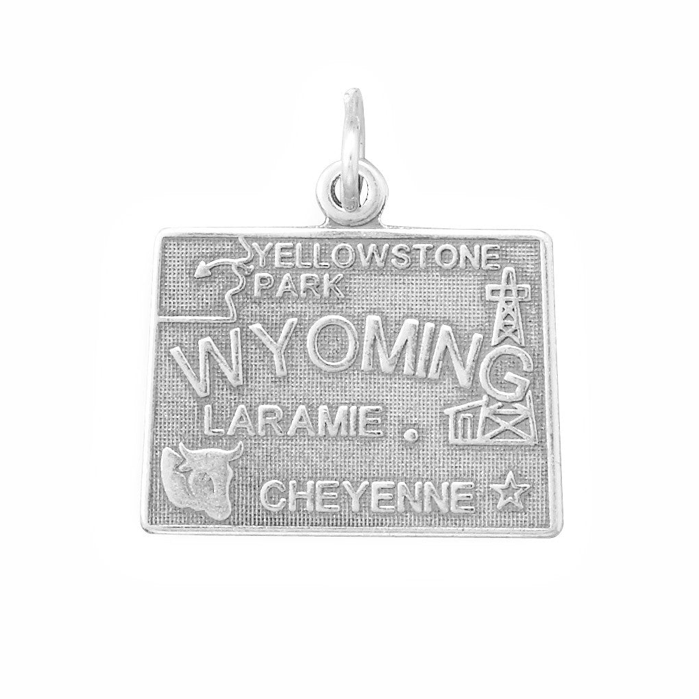 Oxidized New Mexico State Charm