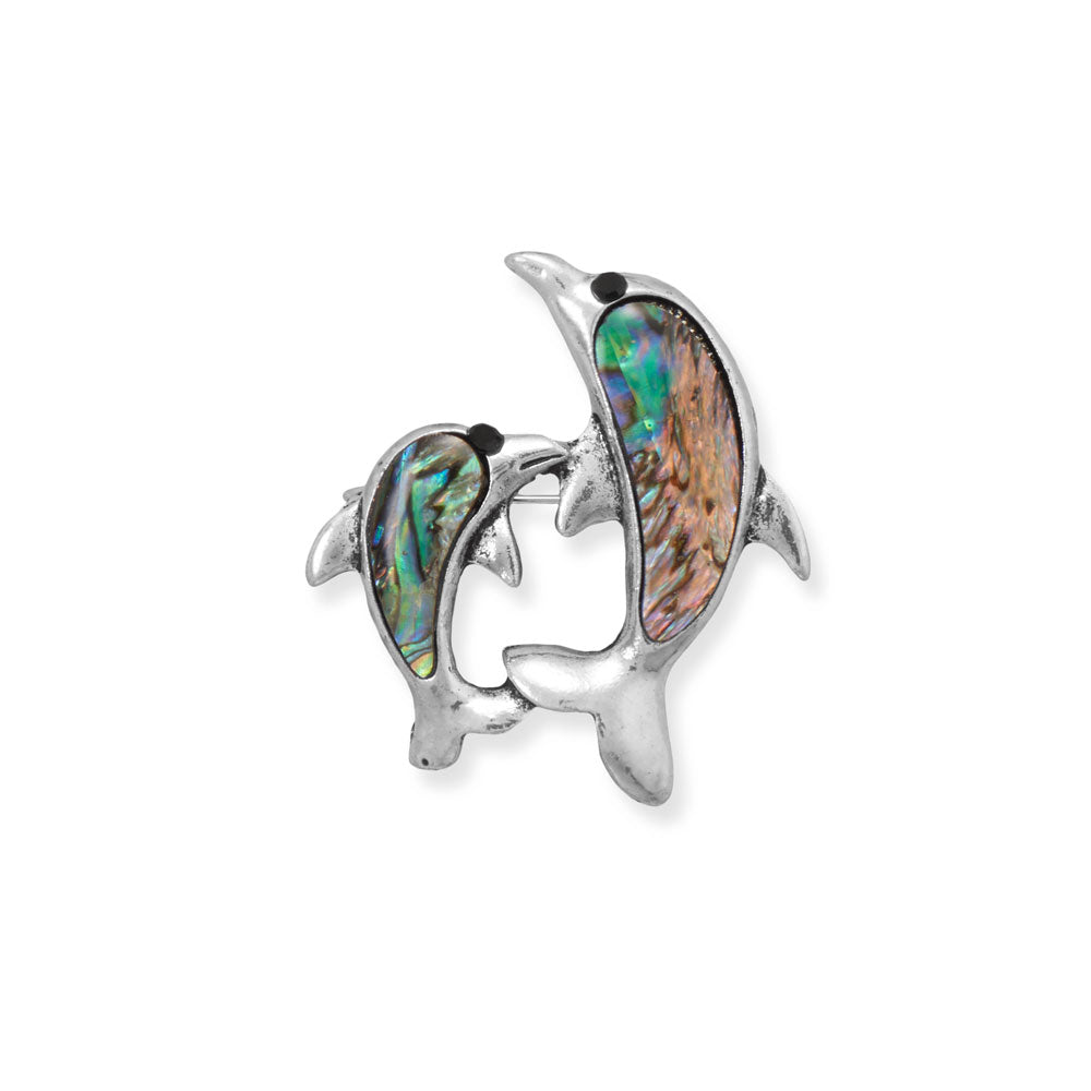 Simulated Pearl and Crystal Flower Branch Fashion Pin
