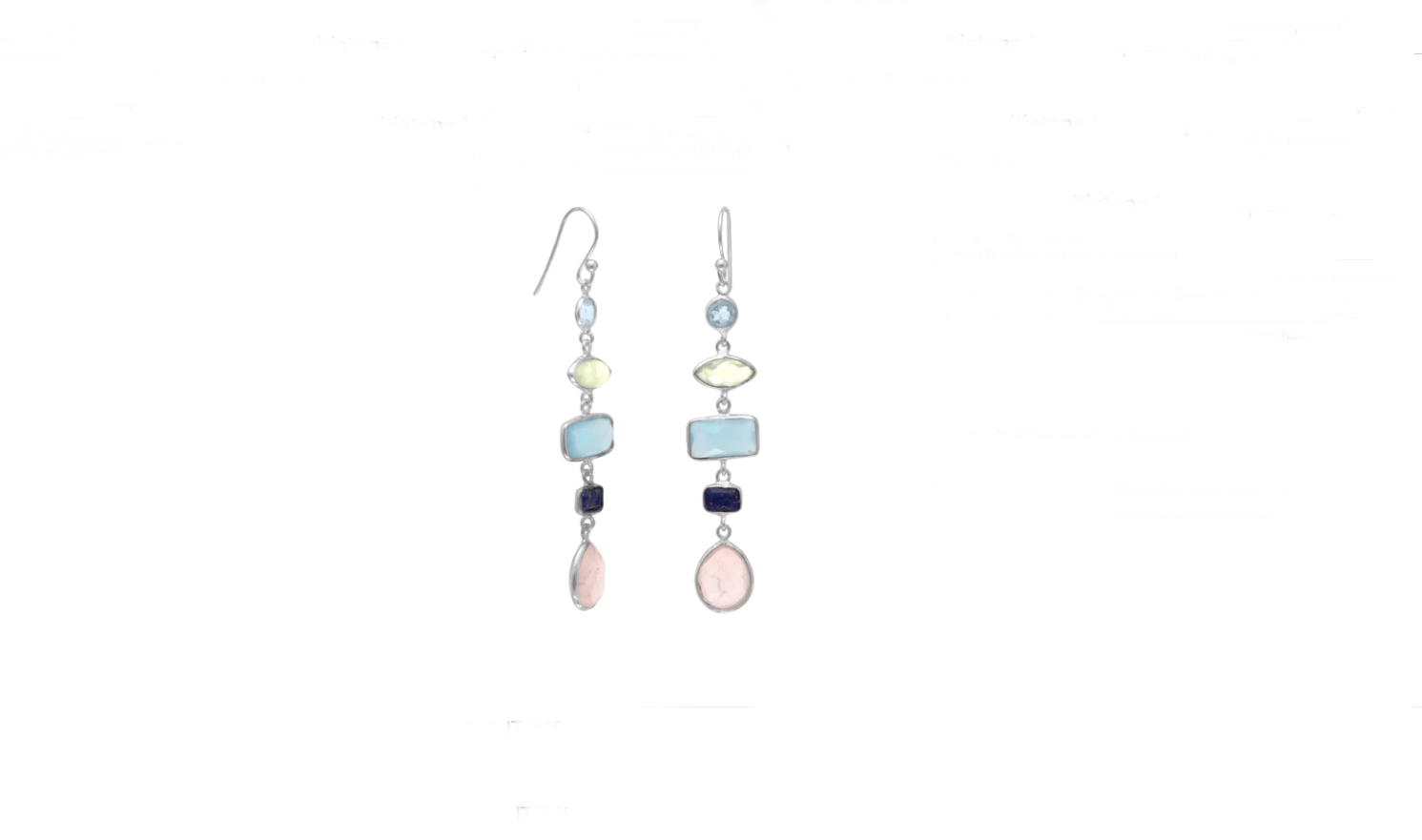 Earrings "Gemstone"