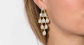 Earrings "Chandelier"