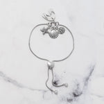 Silver or Gold Sand Dollar Charm