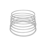Set of Seven 8" Handmade Round Tube Bangles