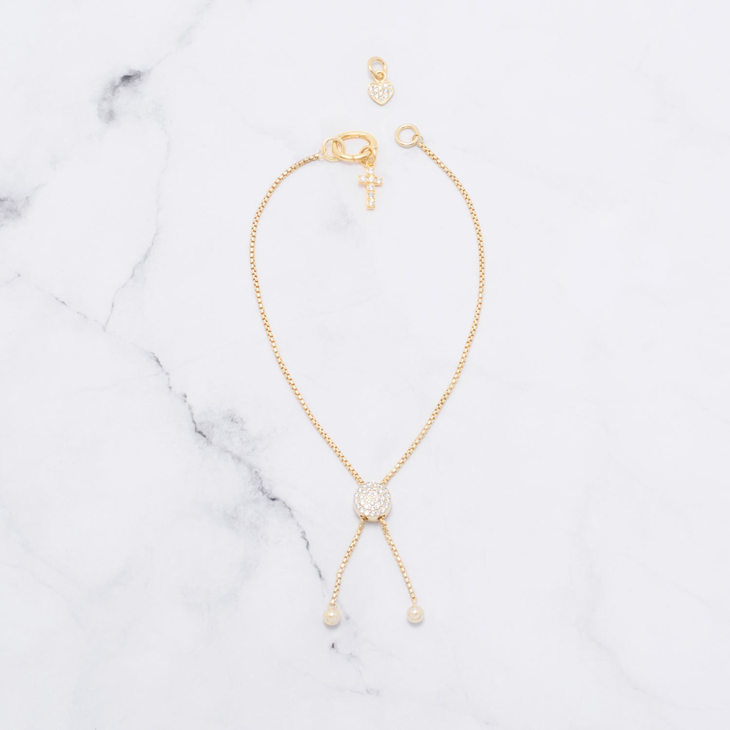 14 Karat Gold Plated Hinged Pendant Adapter