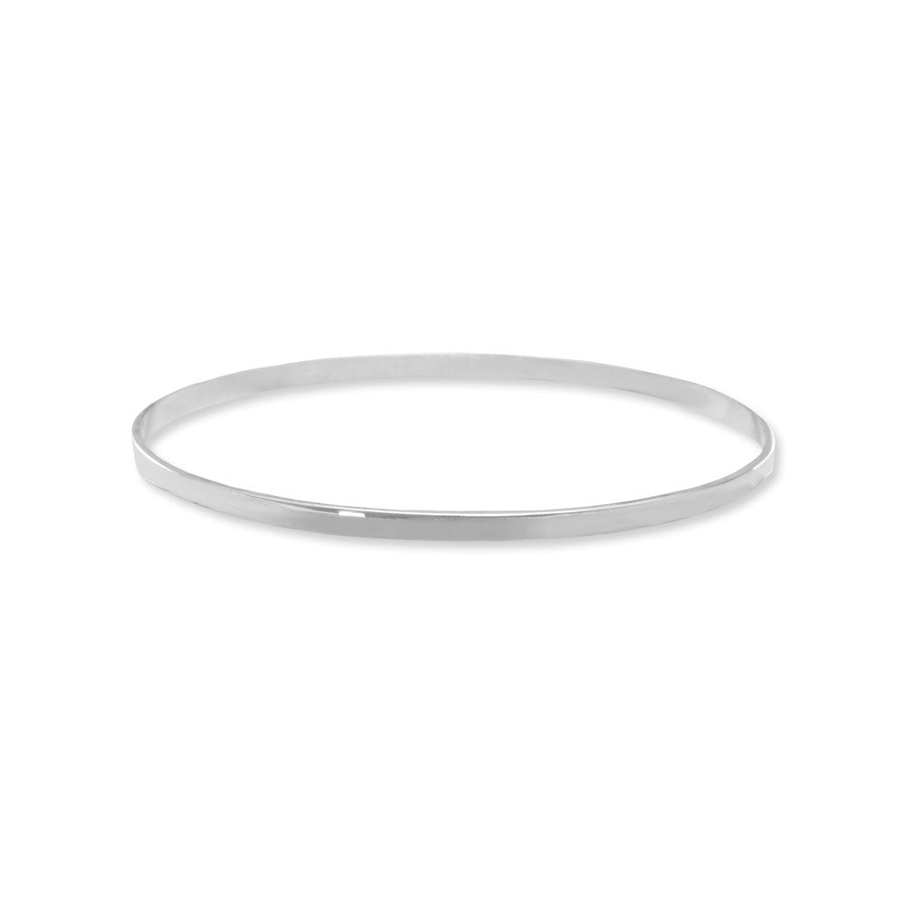8" Handmade Flat Bangle Bracelet