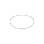 Smooth Wire Bangle Bracelet