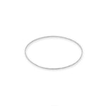 Hammered Wire Bangle Bracelet