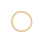 7" 5mm 14/20 Gold Filled Bead Stretch Bracelet