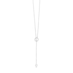 24" Multishape Lariat Necklace