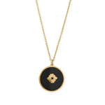 20" + 2" A Day to Night Delight! Mother of Pearl and Black Onyx Reversible Necklace