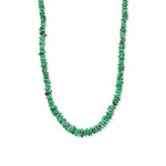 19" Mexican Campitos Turquoise Nugget Necklace