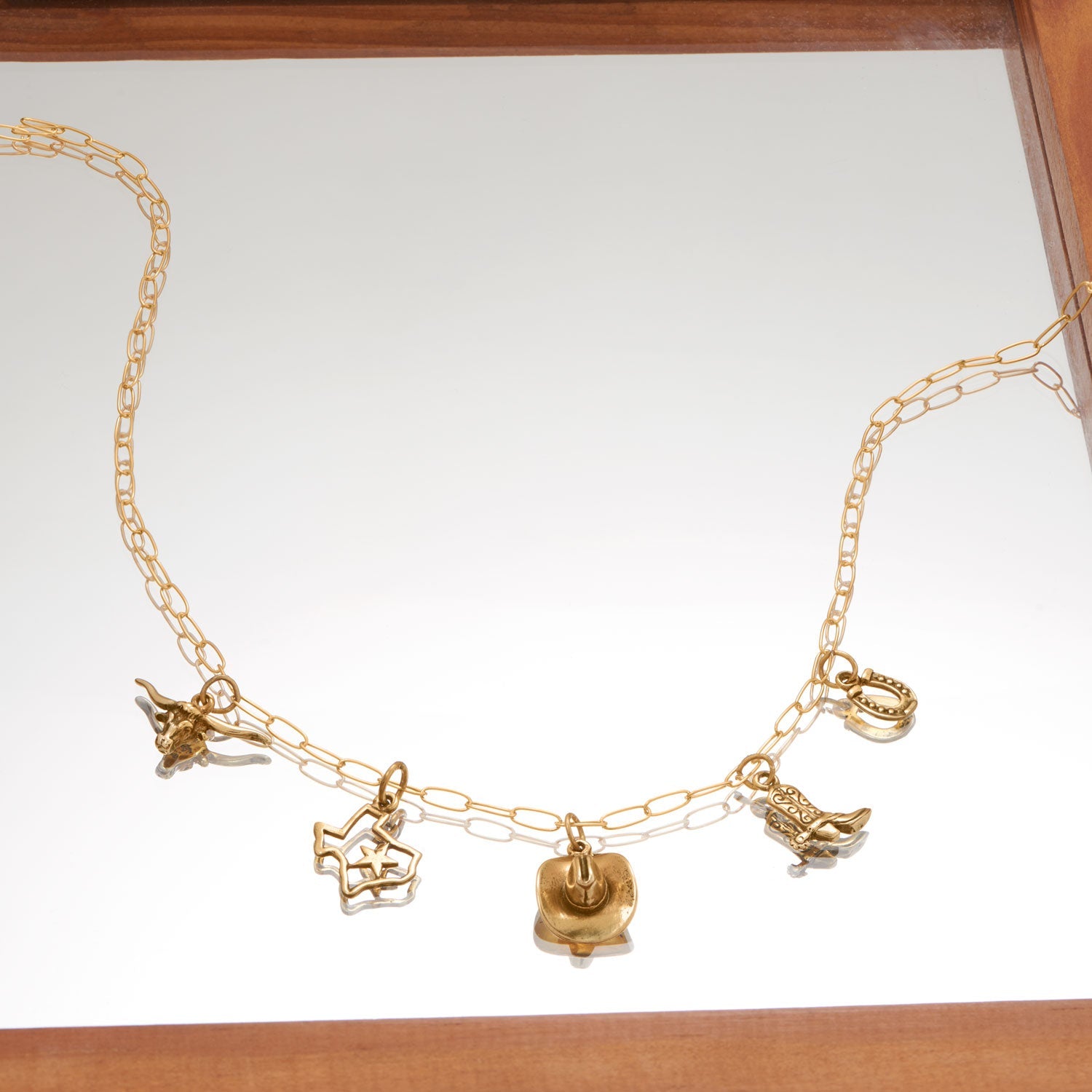 Silver or Gold Cowboy Boot Charm