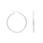 2mm x 35mm Click Hoop Earrings