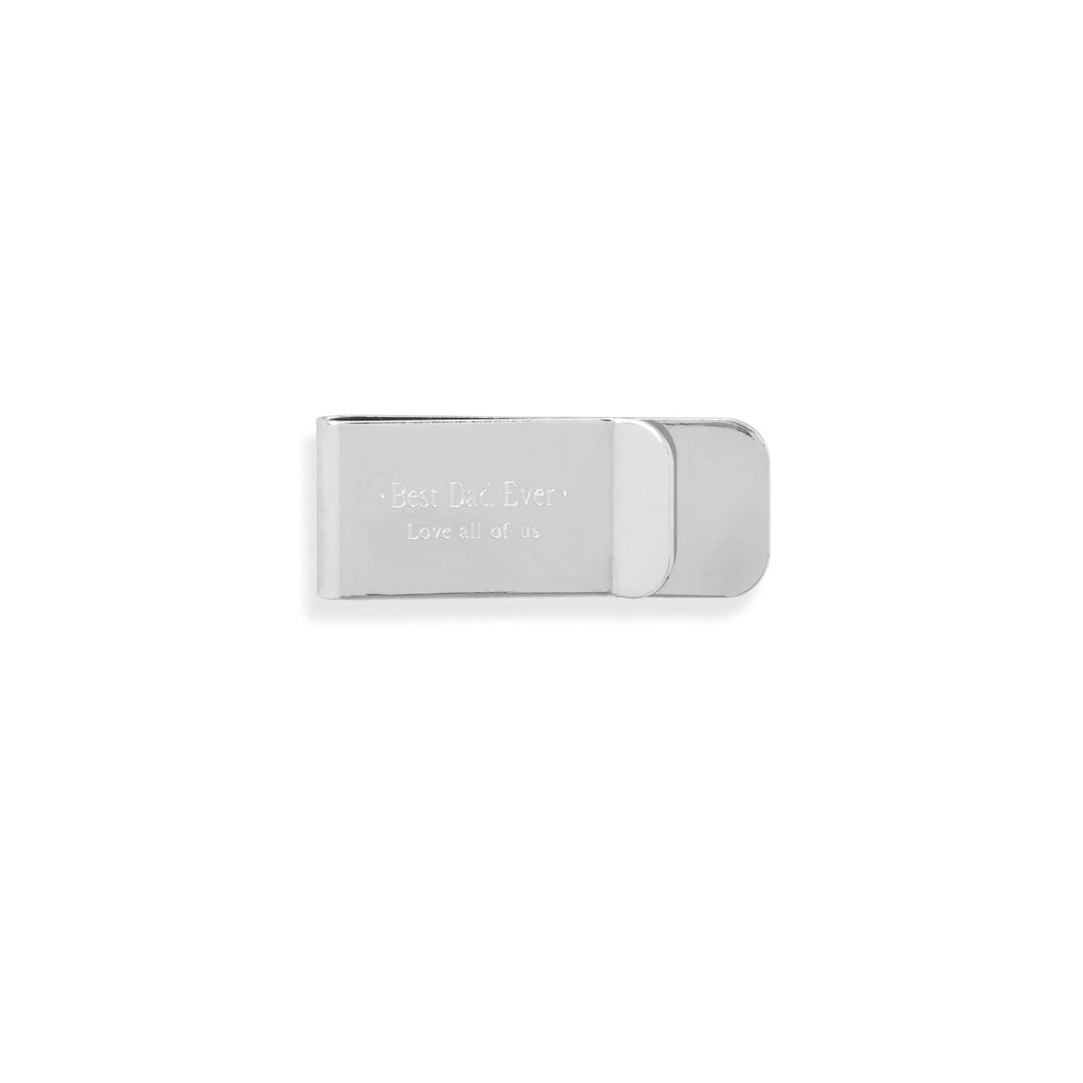 Stainless Steel Multicolor Imitation Stone Money Clip