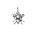 Silver or Gold 3D "BEE-utiful!" Bee Charm