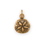 Silver or Gold Sand Dollar Charm