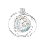 Open Wire Design Ancient Roman Glass Pendant