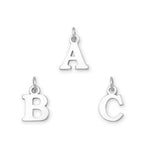 Oxidized Alphabet Initial Charm Series (A-Z)