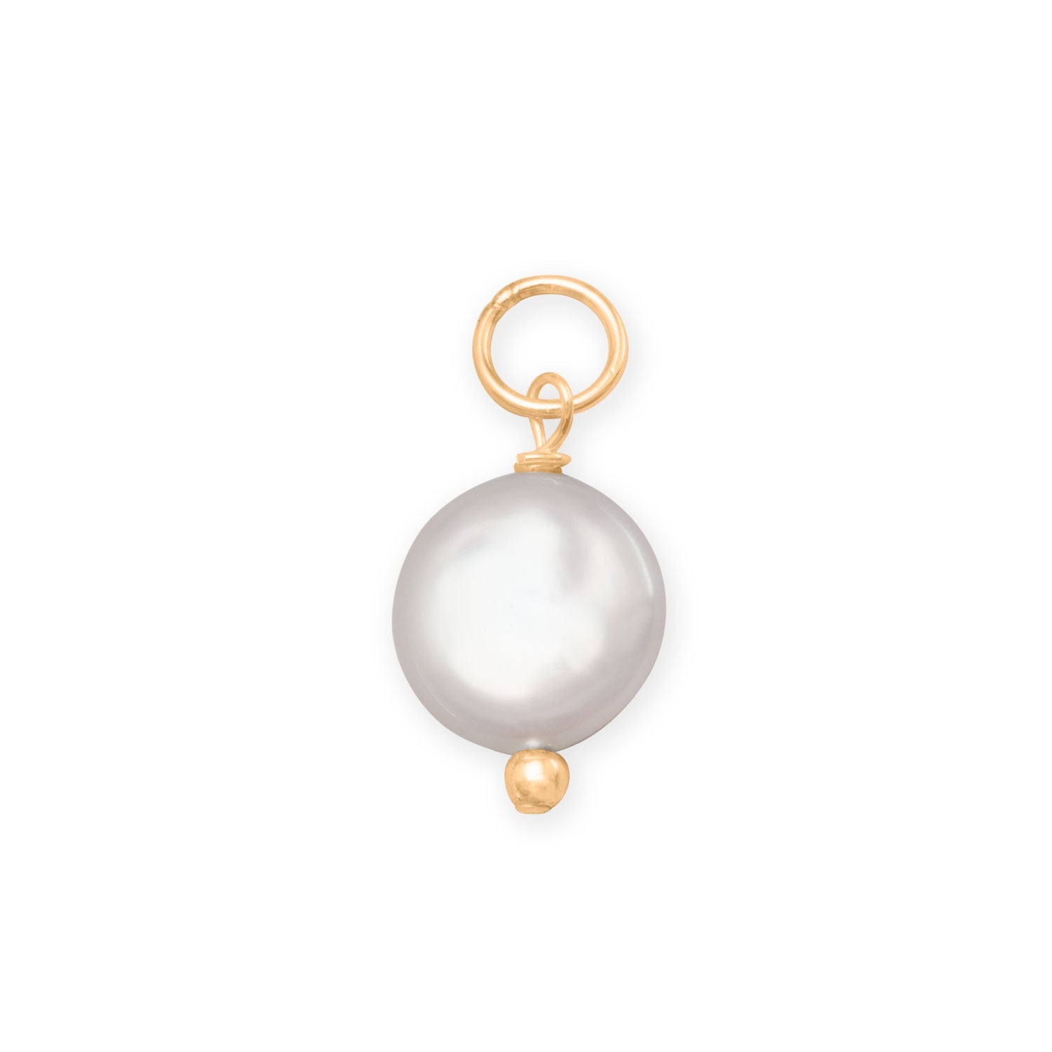 14/20 Gold Filled Gem Drop Birthstone Charm (January-December)