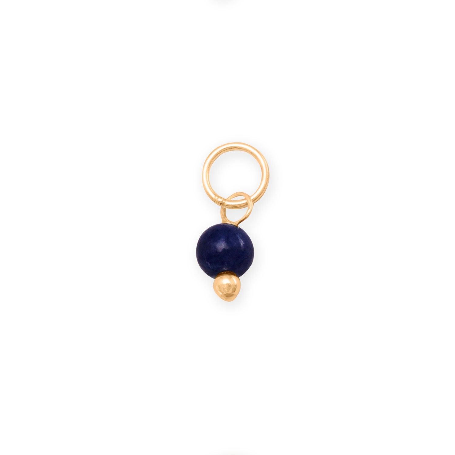 14/20 Gold Filled Gem Drop Birthstone Charm (January-December)