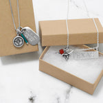 Silver or Gold Western Steer Charm