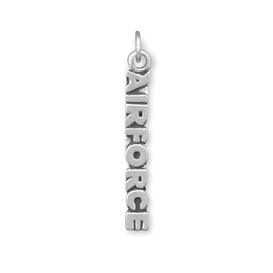 Oxidized AIRFORCE Charm