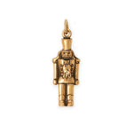 Silver or Gold 3D Cute Nutcracker Charm