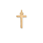 14 Karat Gold Plated Polished Letter Initial Charm Series (A-Z)