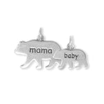 Silver or Gold "baby" Bear Charm
