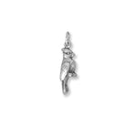 Silver or Gold 3D Pretty Cardinal Bird Charm