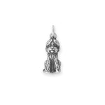 Silver or Gold 3D Sitting Labradoodle Charm