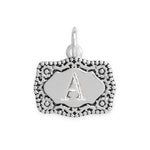 Oxidized Belt Buckle Charm