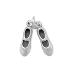 Silver or Gold 3D Tap Shoes Charm