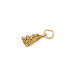 Silver or Gold 3D Tiara Charm
