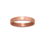 3.2mm Flat Edge Solid Copper Ring