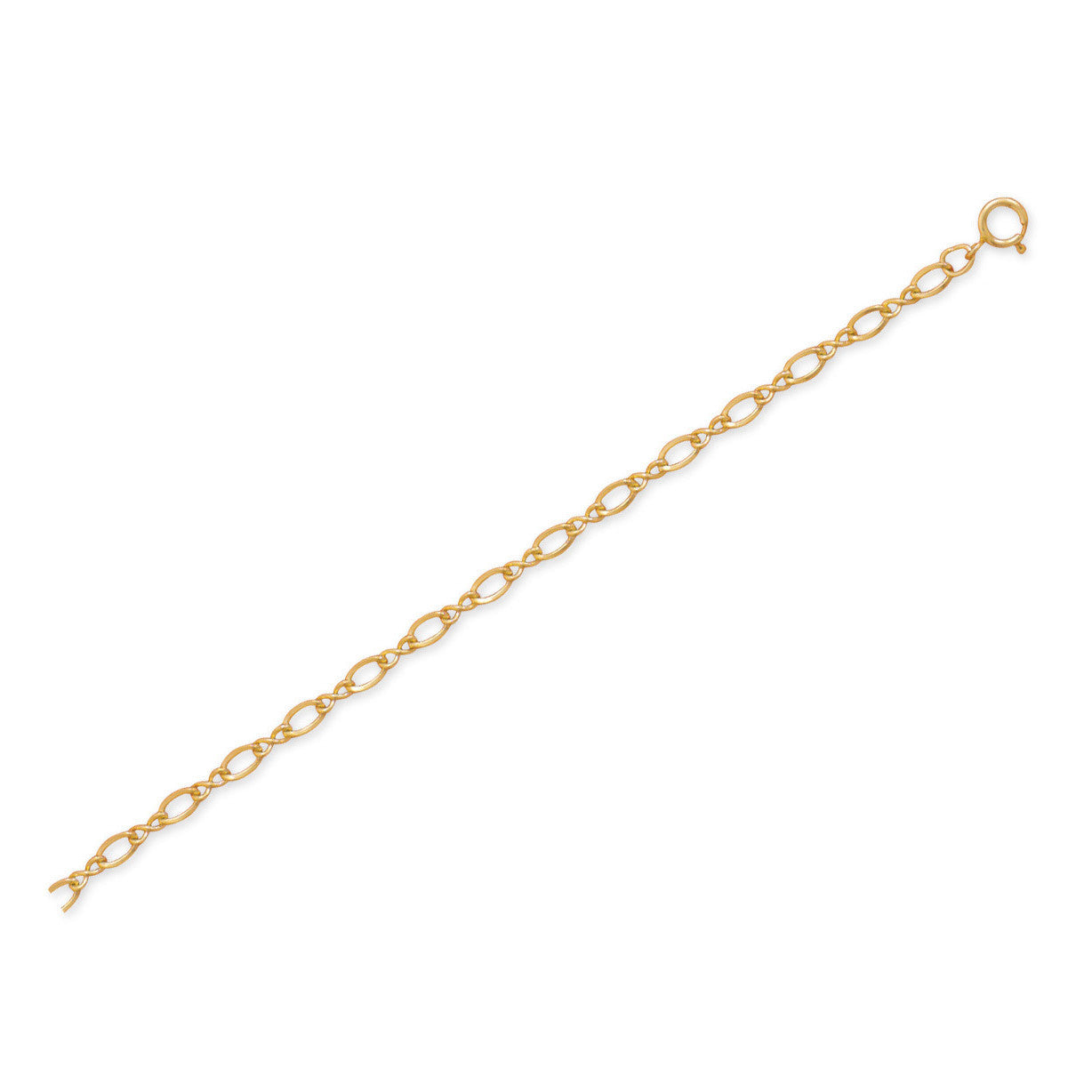 9" + 1" 14/20 Gold Filled Figure 8 Chain Anklet