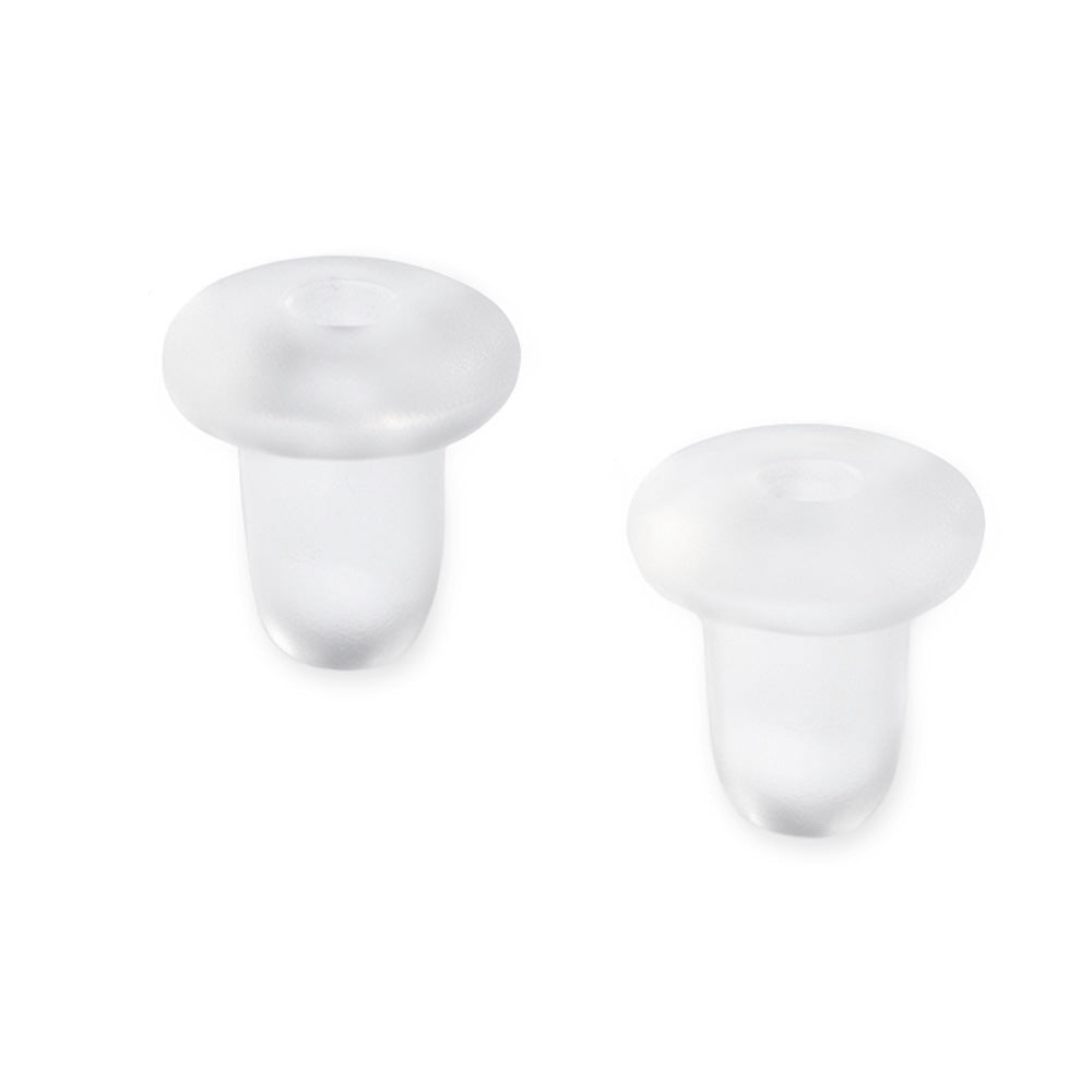 Clear Rubber Earring Wire Stoppers 72 Pair