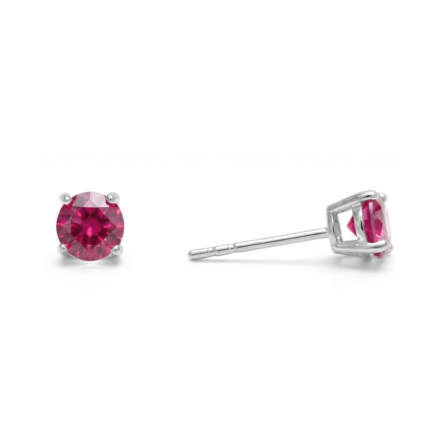 July Birthstone Stud Earrings