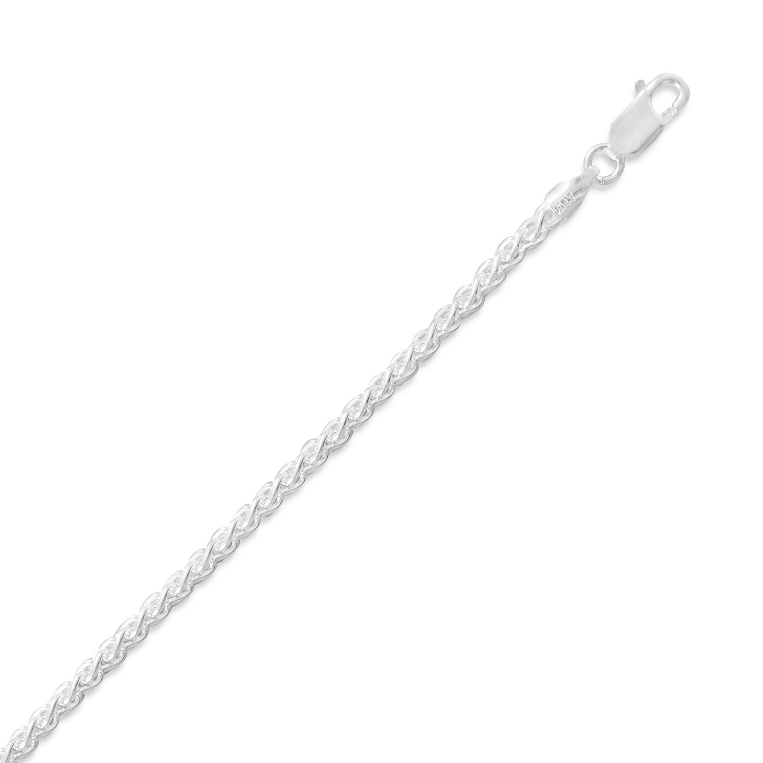 060 French Wheat Chain Necklace (2.5mm)