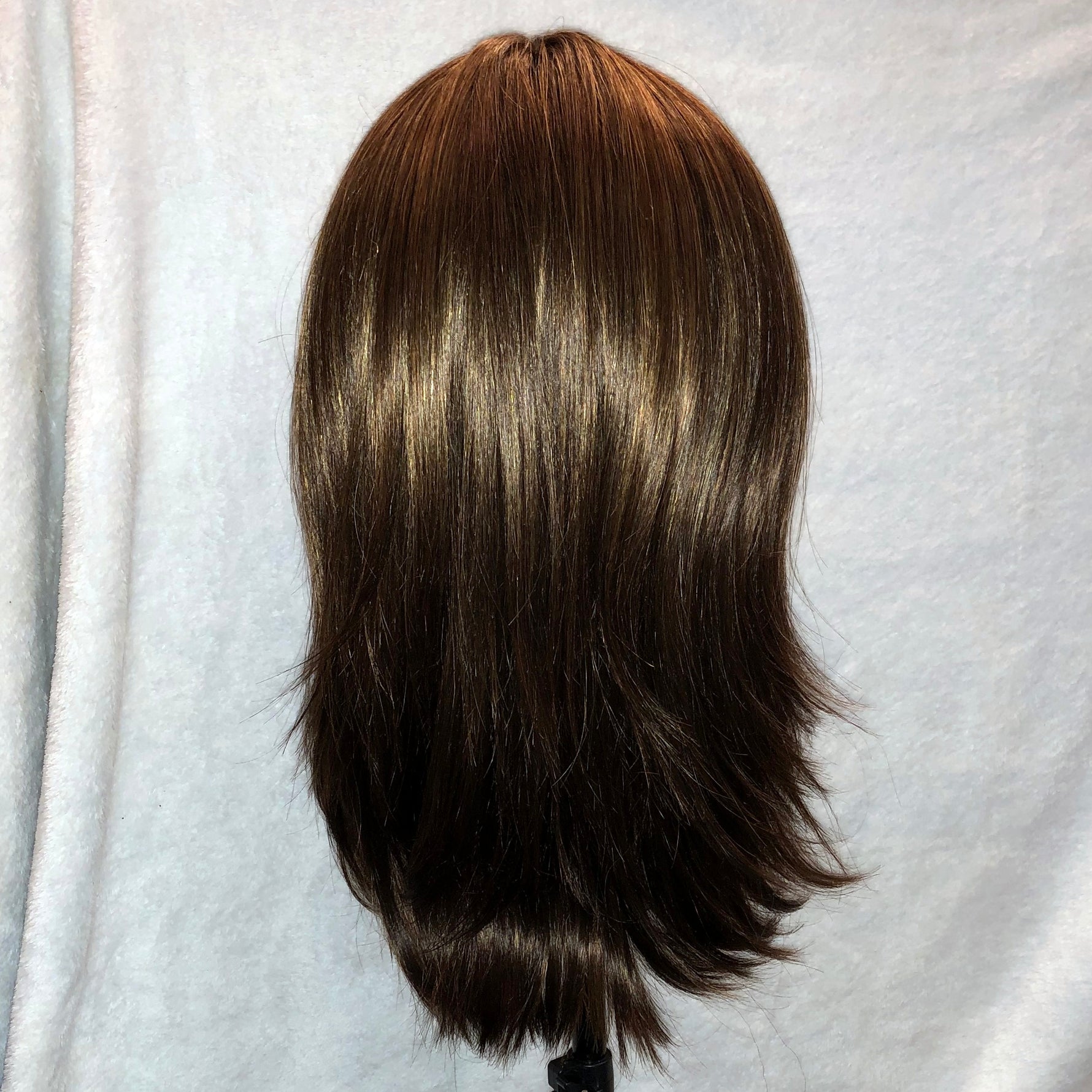 WIG 1001 in color Brown with Highlights (OPEN BOX ITEM)