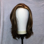 WIG 1001 in color Brown with Highlights (OPEN BOX ITEM)