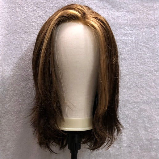 WIG 1001 in color Brown with Highlights (OPEN BOX ITEM)