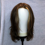 WIG 1001 in color Brown with Highlights (OPEN BOX ITEM)