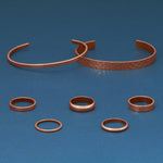 4.7mm Domed Solid Copper Ring