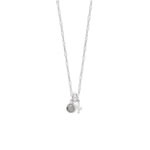 Dainty Rhodium Plated CZ Saguaro Cactus Charm